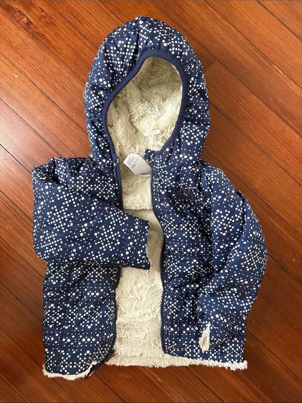 The North Face Reversible Mossbud Swirl Jacket 18-24 months